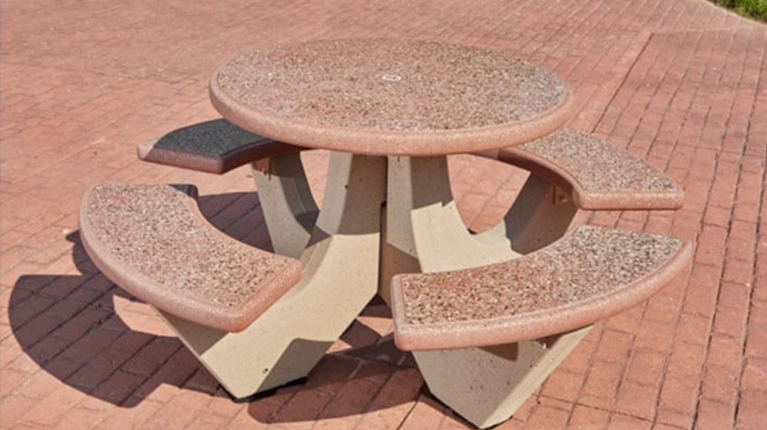 How to Secure Commercial Picnic Tables - Concrete Picnic Tables